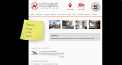 Desktop Screenshot of novakcontabil.com.br